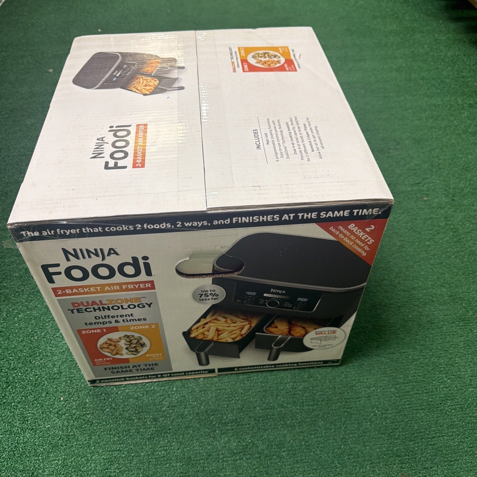 Ninja Foodi 6-in-1, 8-qt. 2-Basket Air Fryer with DualZone Technology, AD150