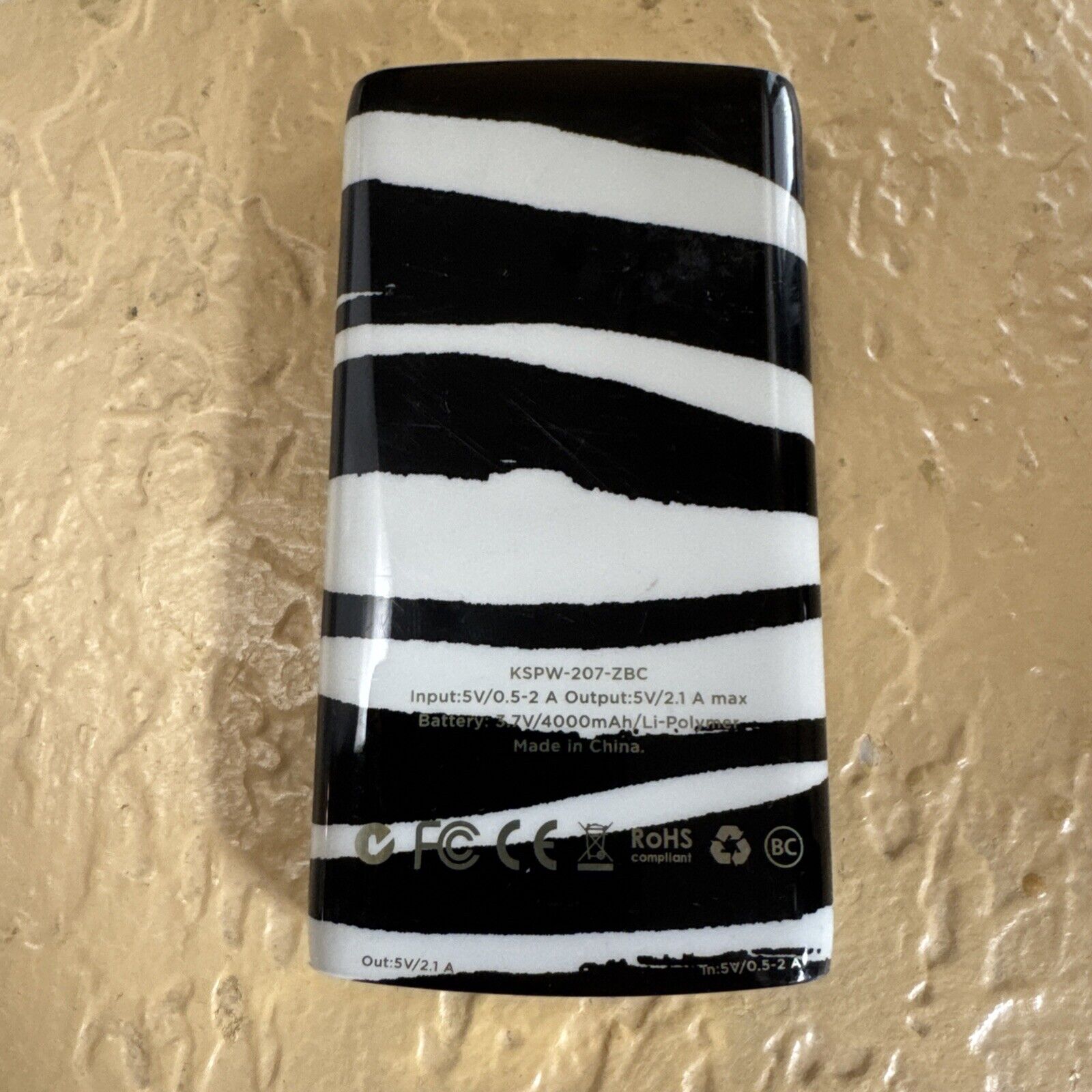 Kate Spade New York Backup Battery Bank, 4000mAh