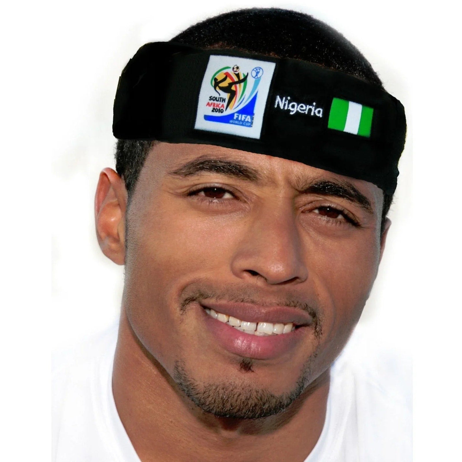 Nigeria World Cup Soccer Headband 50-Count Case Pack – Official FIFA Licensed Retro Fan Gear