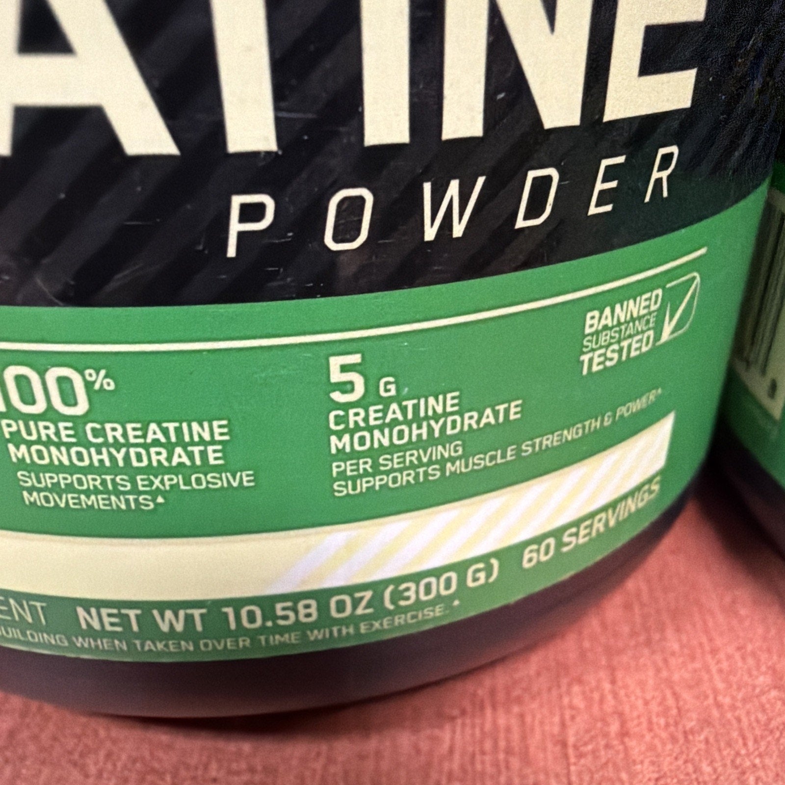 Optimum Nutrition Micronized Creatine Powder 60 Servings Unflavored BB 01/2027