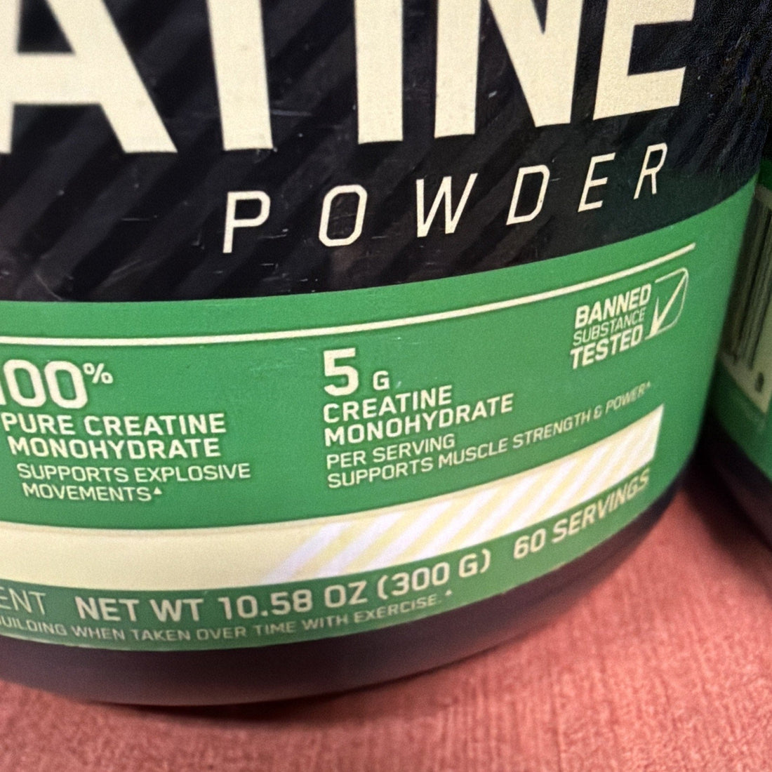 Optimum Nutrition Micronized Creatine Powder 60 Servings Unflavored BB 01/2027