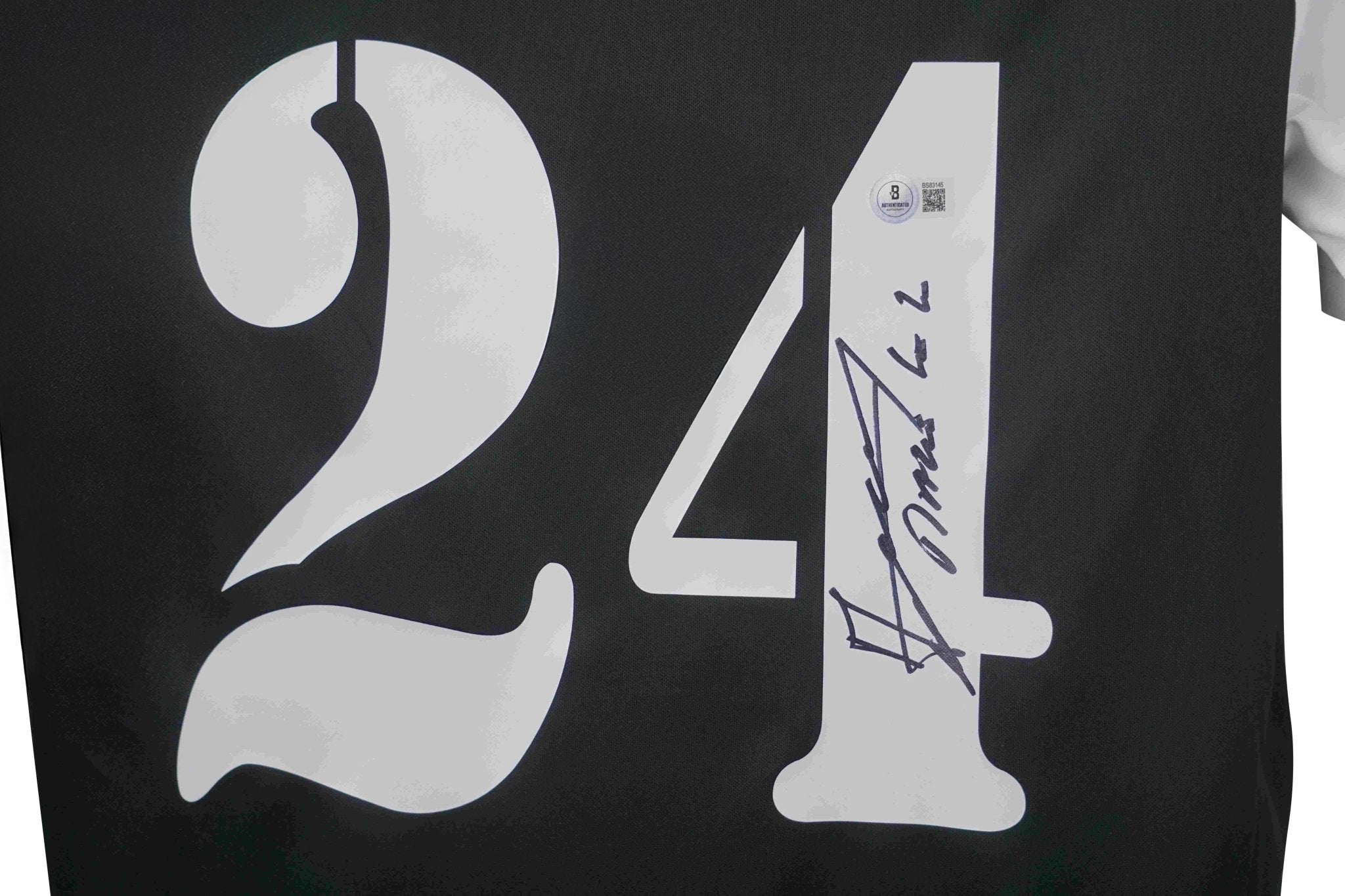 Claude Makelele Signed Real Madrid Adidas Authentic Jersey Beckett Hologram Size large