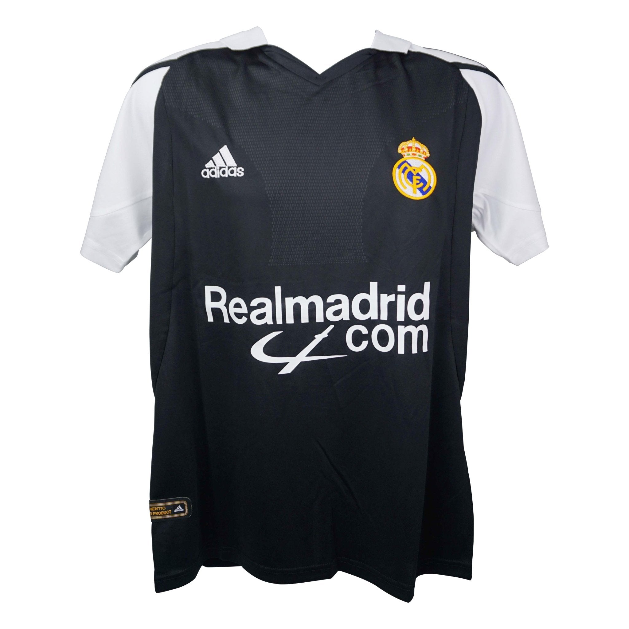Claude Makelele Signed Real Madrid Adidas Authentic Jersey Beckett Hologram Size large