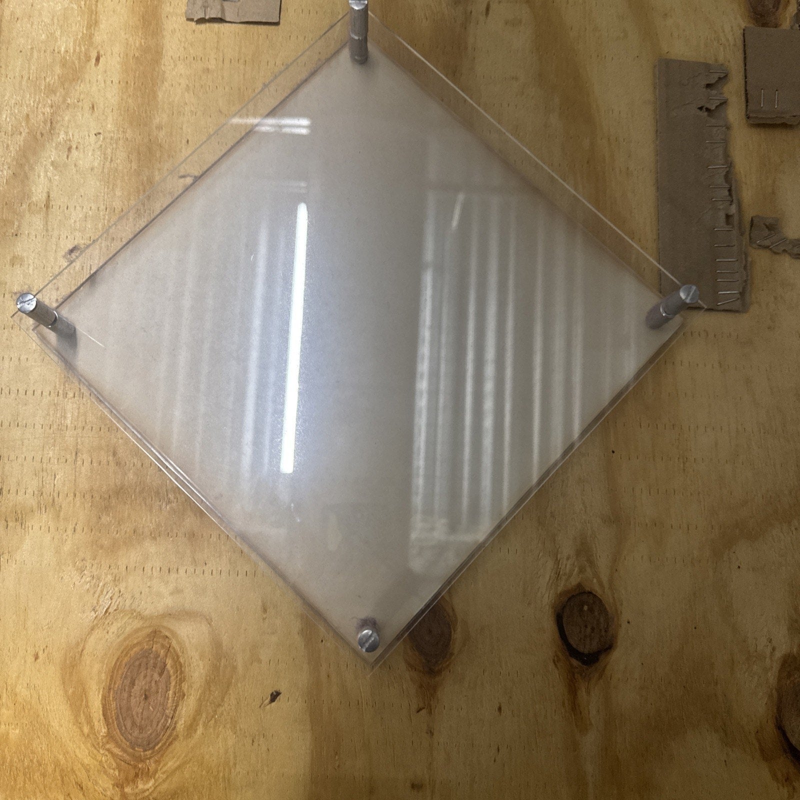 Wella Professionals Salon Promo Photograph in Acrylic Frame with Standoff Mounts