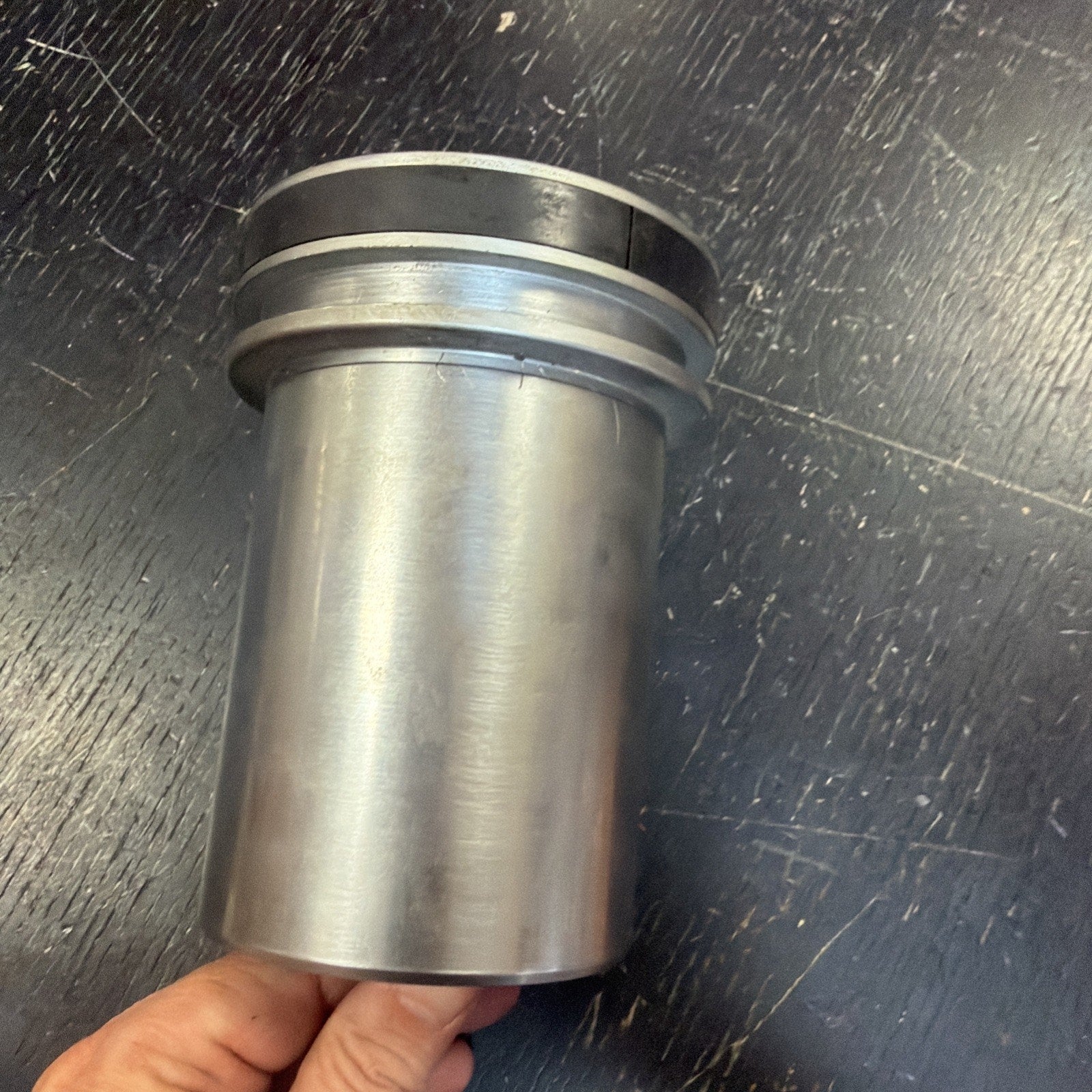 Heavy Machined Steel Industrial Tool Holder Die Part 6” Long 16.5 Lbs