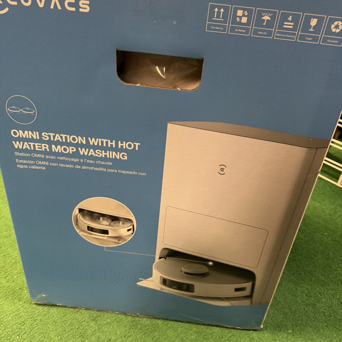 ECOVACS DEEBOT TEO OMNI Vacuum And Mop Robot Auto-Cleaning