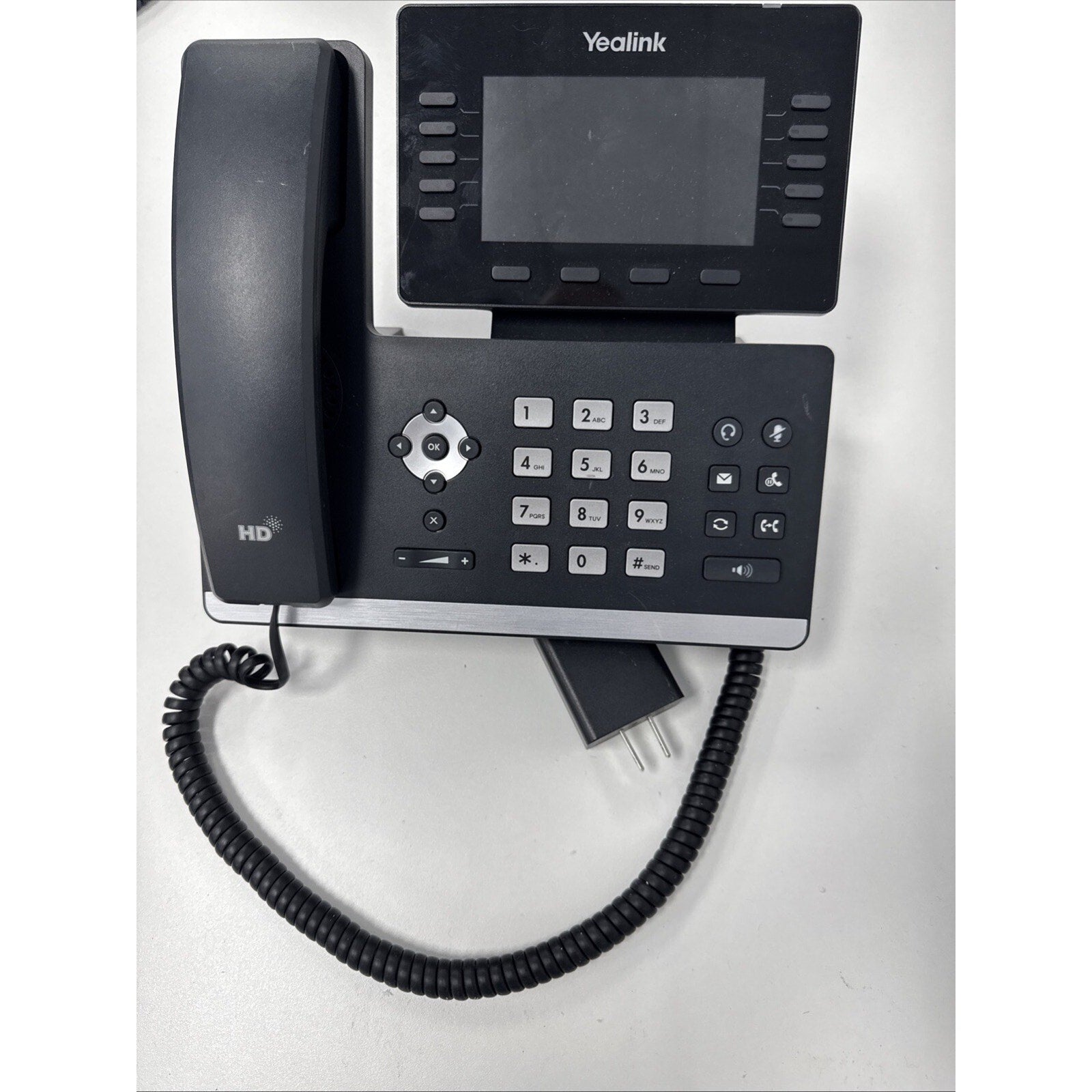 Yealink T54W IP Phone with built-in Bluetooth Wi-Fi and Color Display