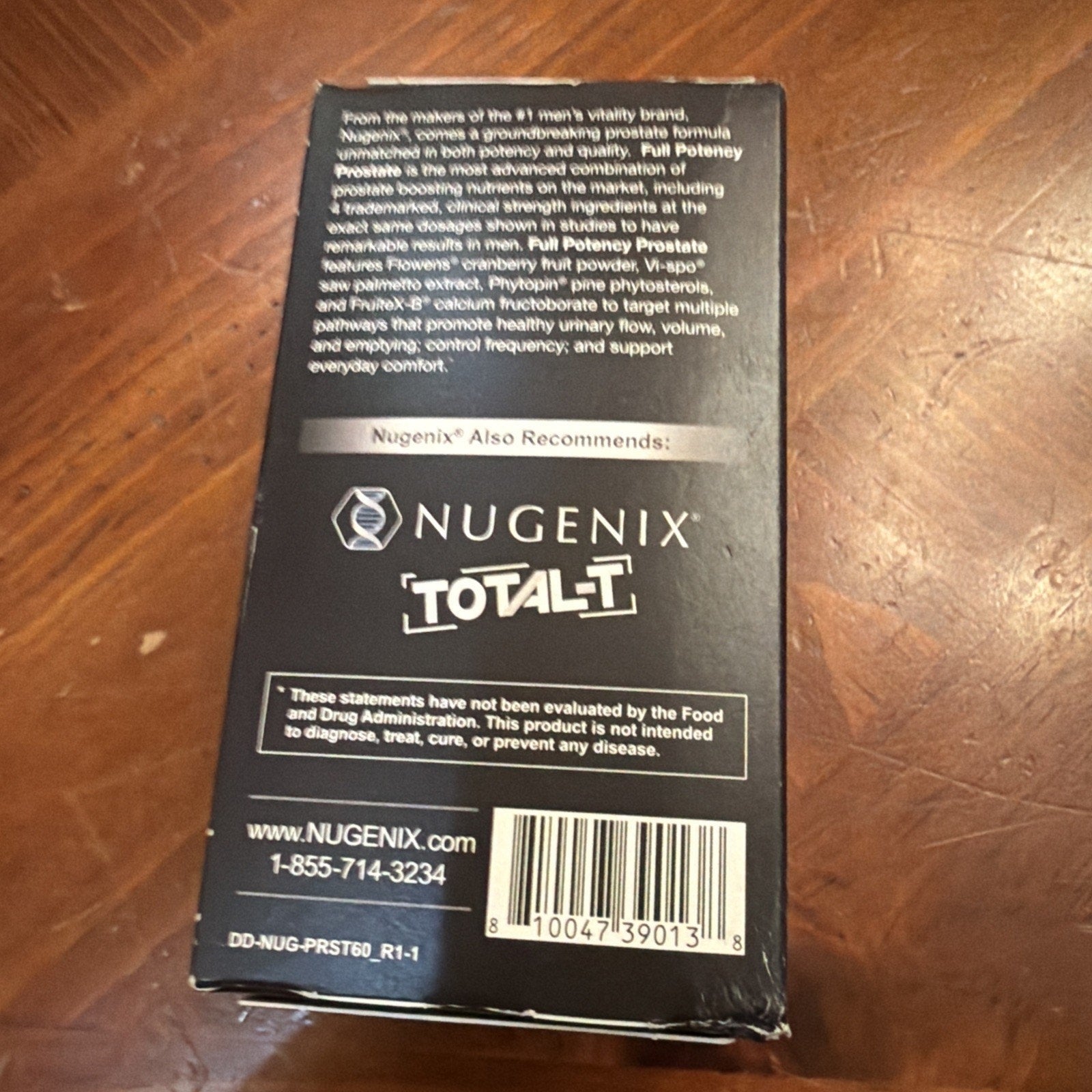 Nugenix Full Potency Prostate Supplement for Men - 60 Softgels