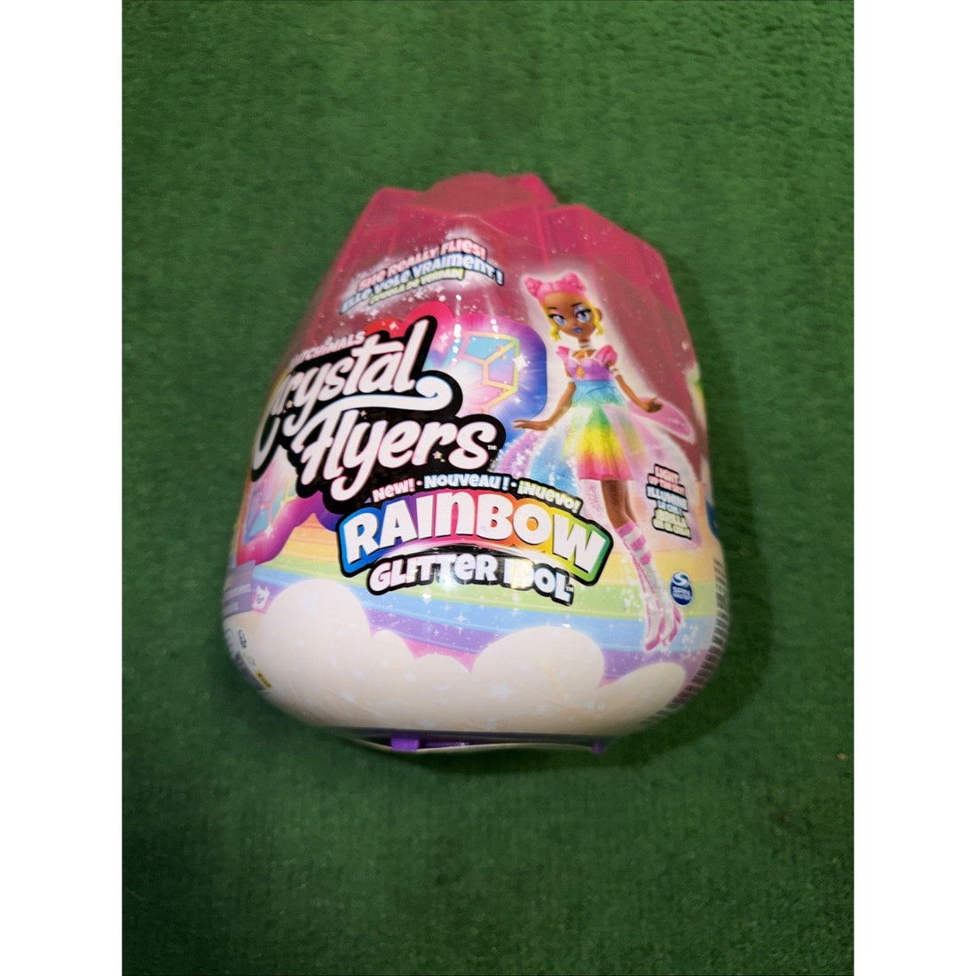 Hatchimals Pixies Crystal Flyers Rainbow Glitter Idol Magical Flying Doll Lights