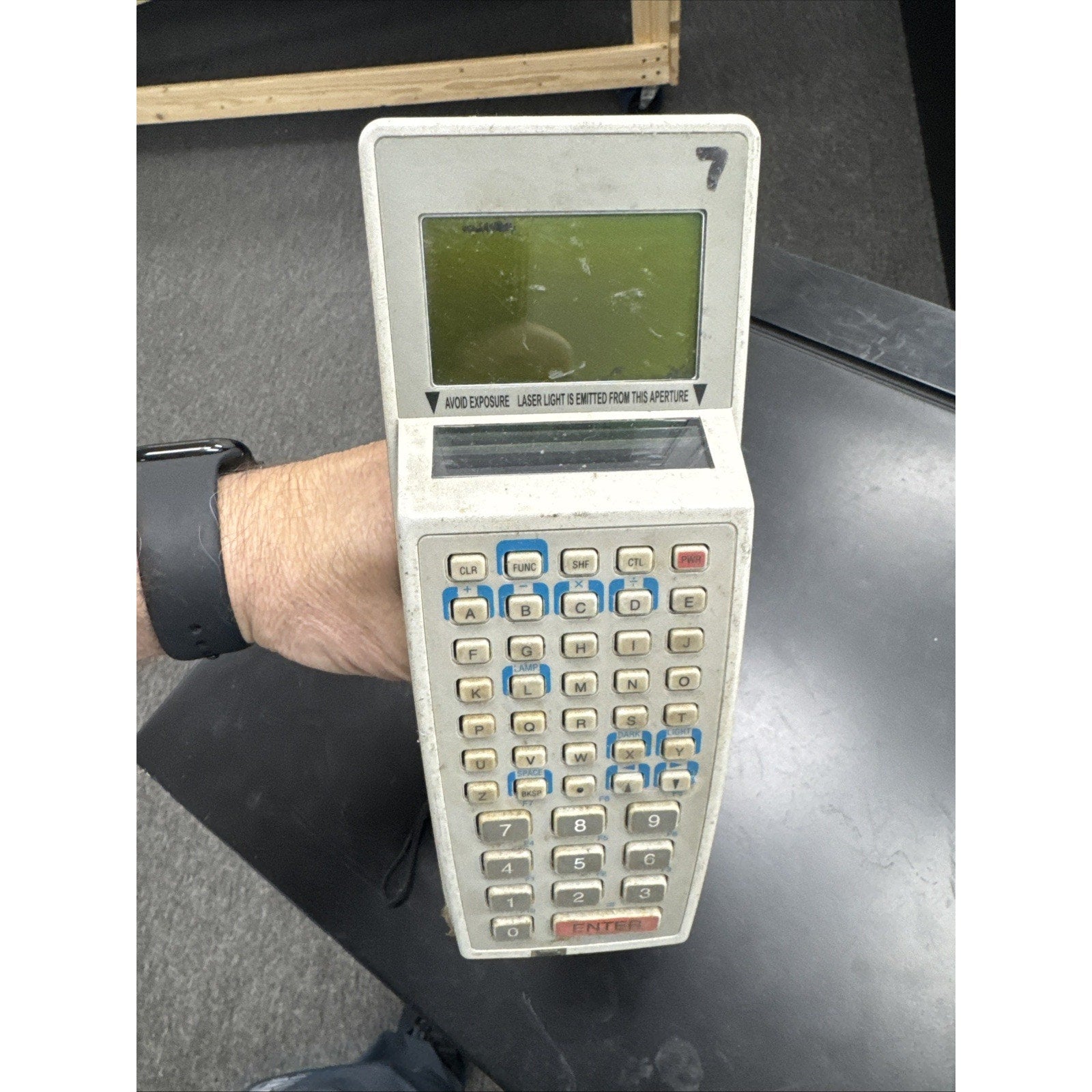 Symbol Barcode Scanner with Keyboard