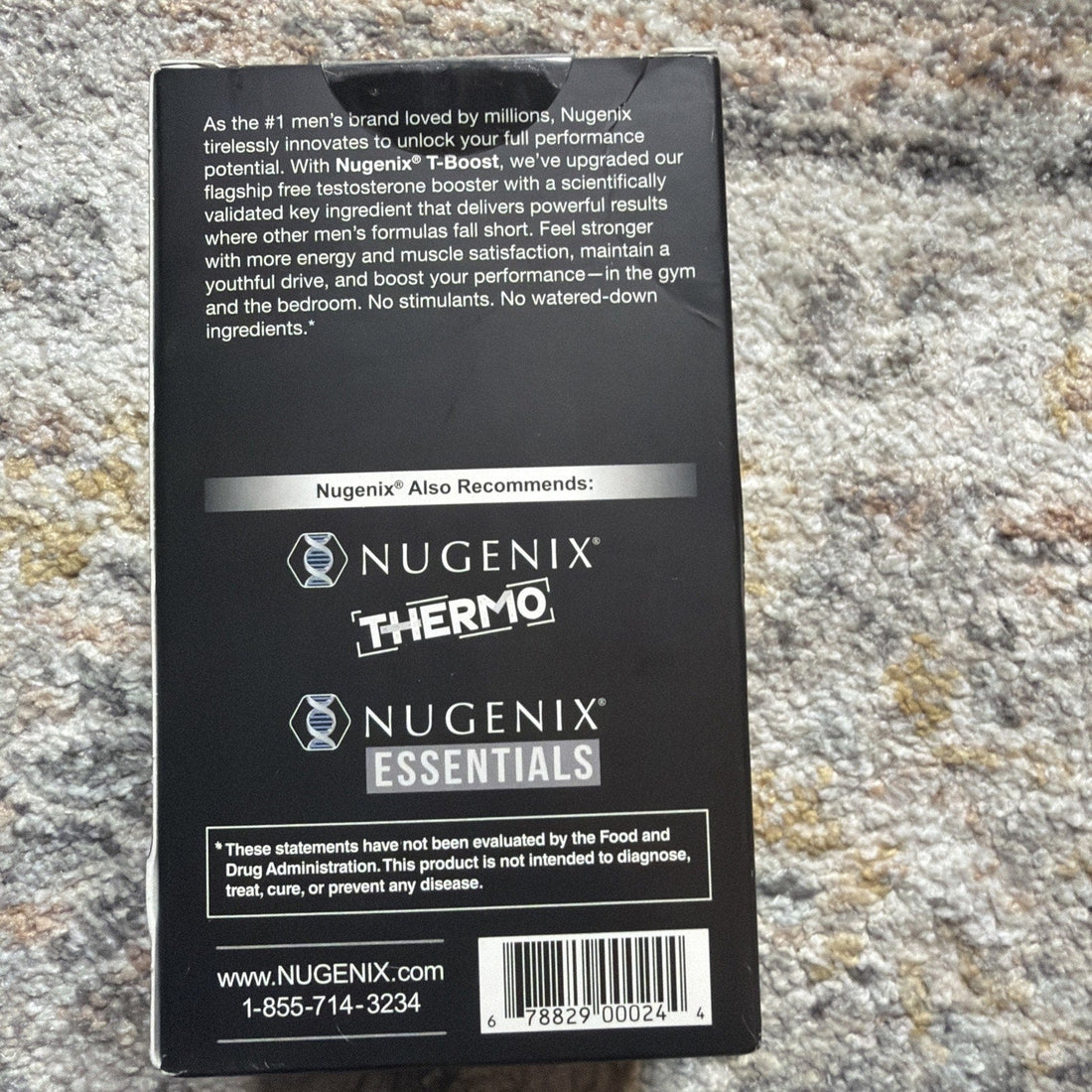 Nugenix T Boost - Free Testosterone Booster Supplement for Men, 90 Count
