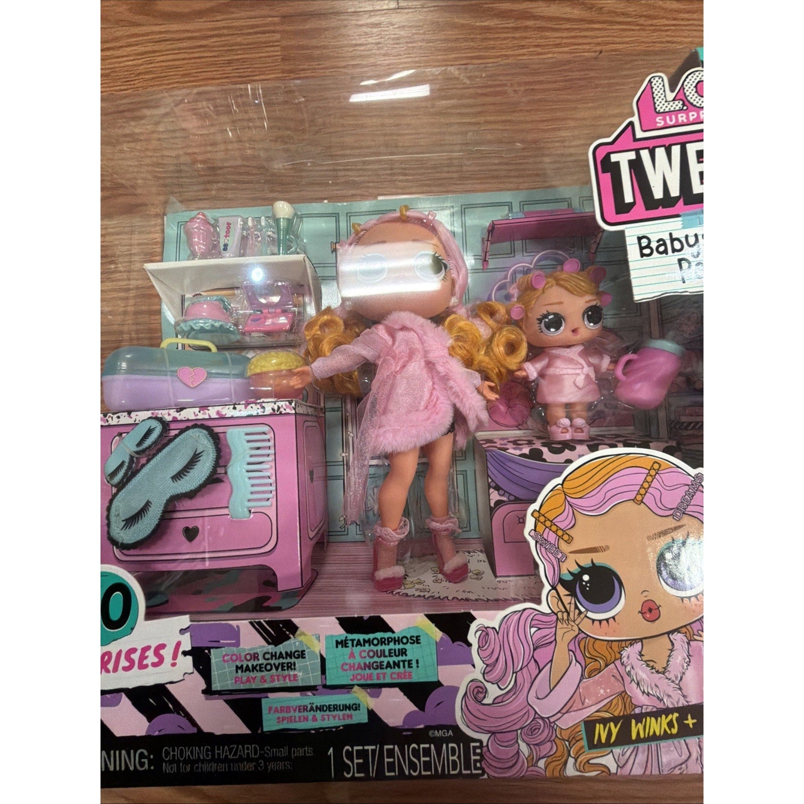LOL Surprise! Tweens Babysitting Party Ivy Winks & Babydoll 20 Surprises! NEW