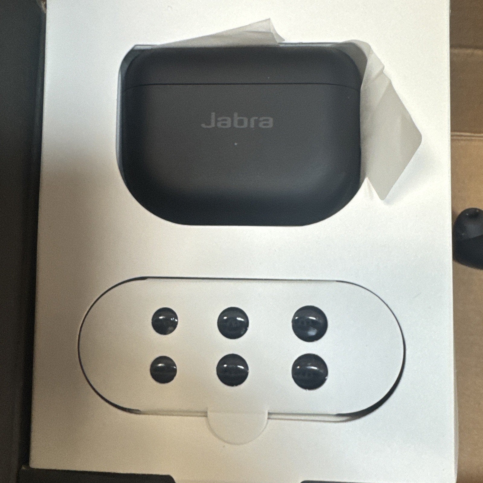 Jabra Elite 10 Titanium Black – L+R Earbuds + Charging Case – For Parts