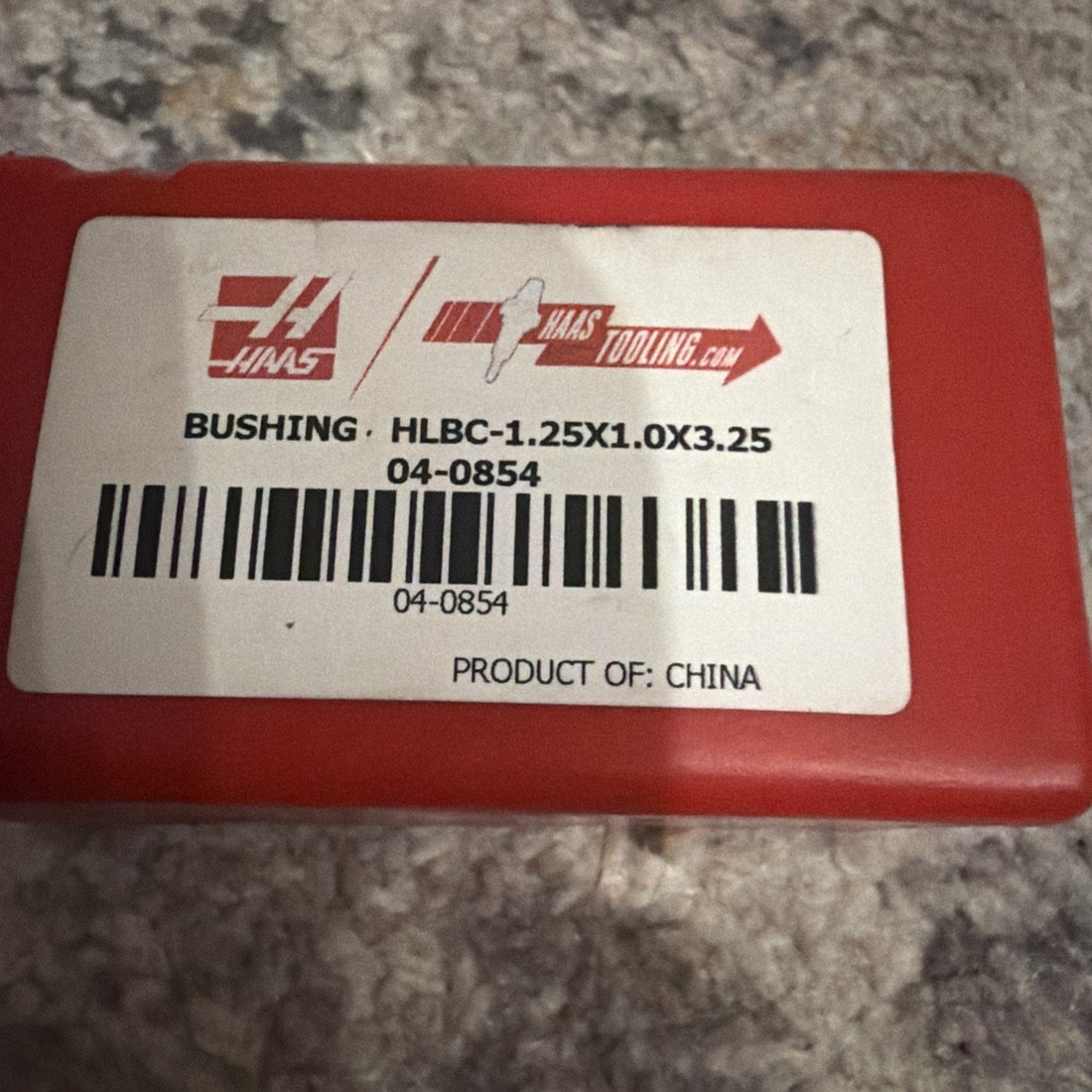 Haas HLBC-1.25 x 1.0 x 3.25 Bushing 04-0854 CNC Tool Holder Sleeve New