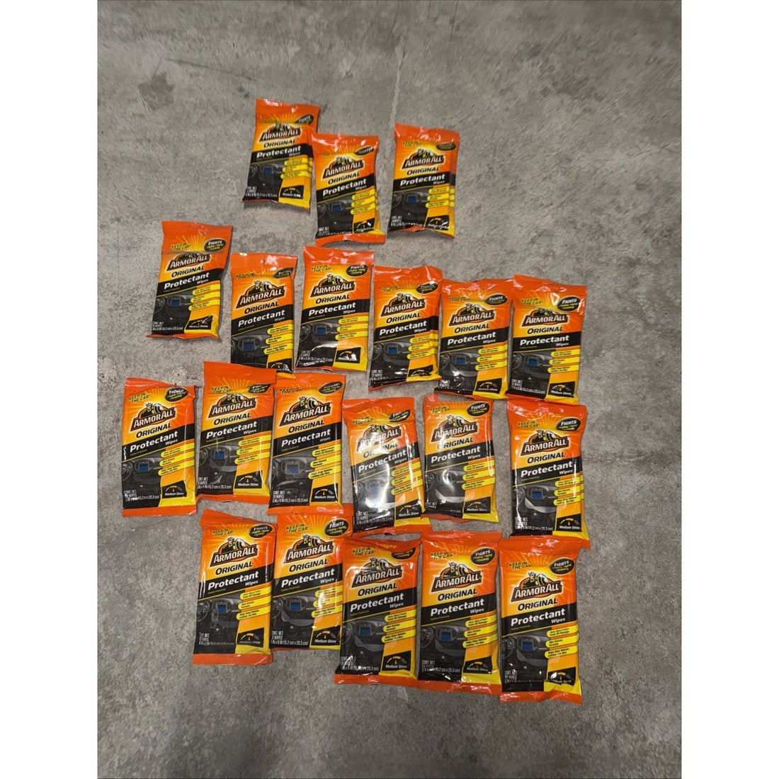 Box of 20- Armor All Original Protectant Wipes, Interior Car Cleaning Wipes 20ea