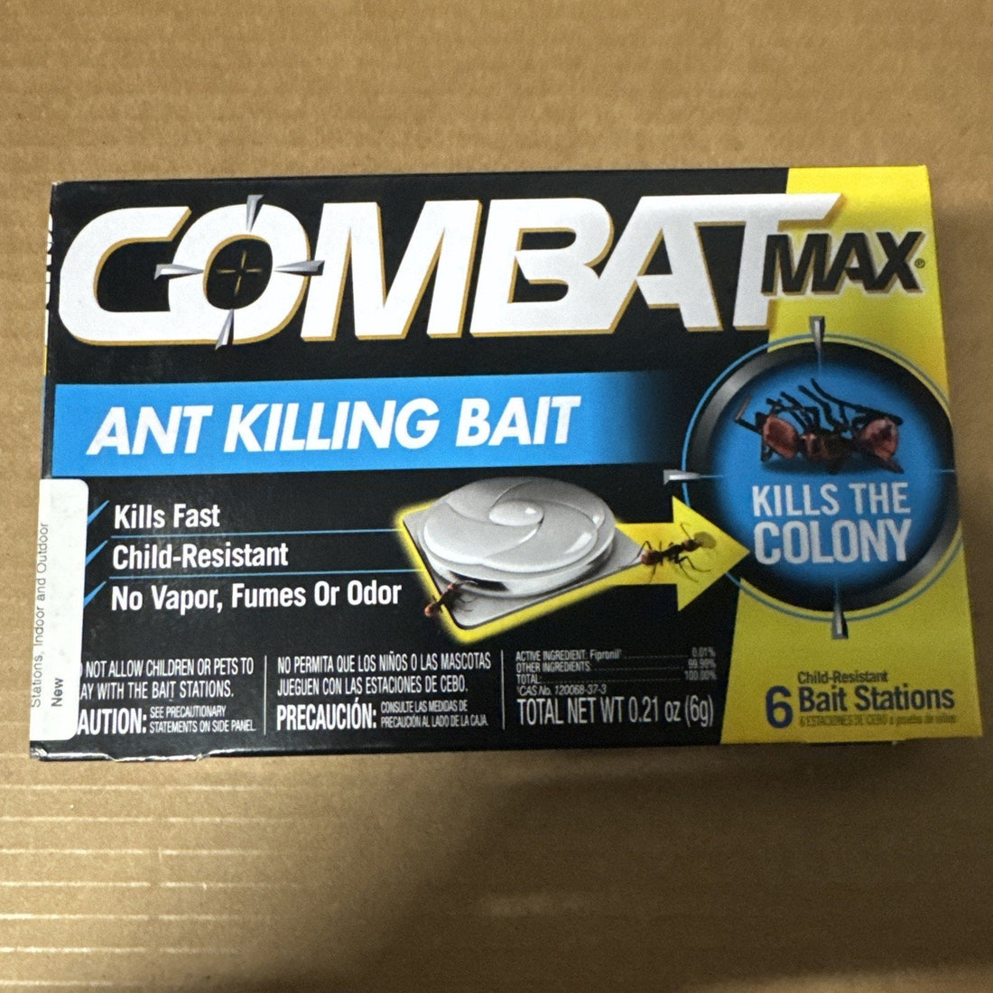 Combat Max Source Ant Killing Bait Stations, 6 Count (DIA55901)