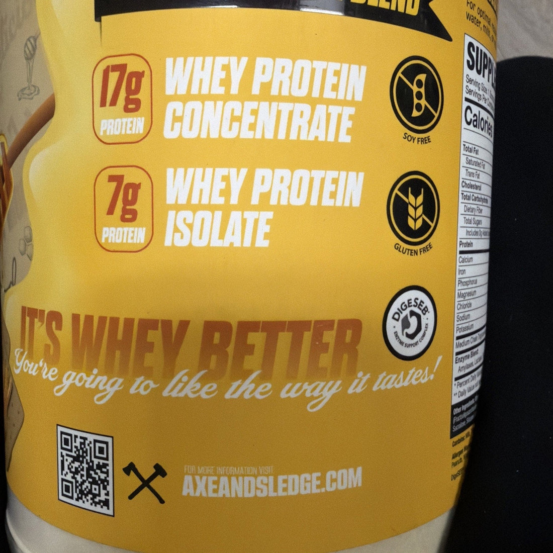 Whey More - Grizzly Honey Graham (30 Servings) Exp 10/26
