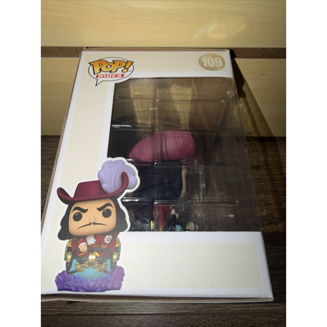Funko POP! Ride: Walt Disney World 50th Anniversary - Captain Hook on Peter Pan