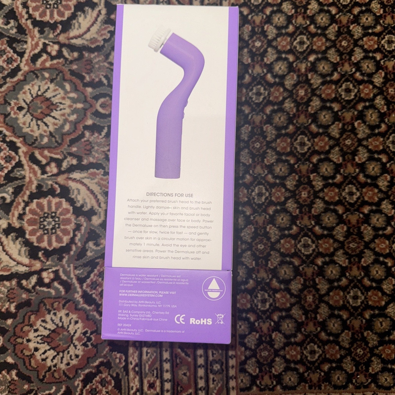 Dermaluxe Advance Cleansing System, 2 Speeds, 4 Cleansing Heads