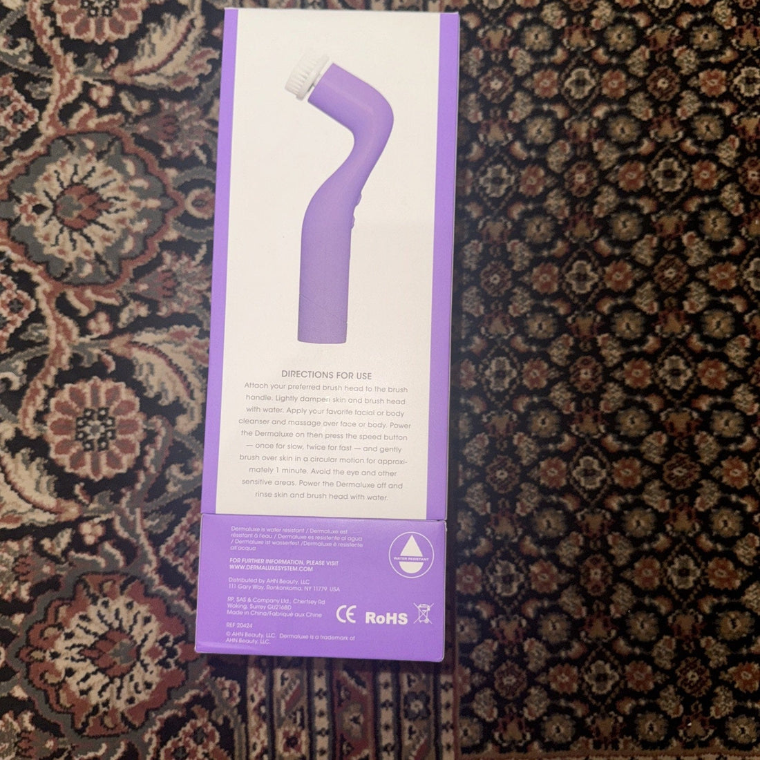 Dermaluxe Advance Cleansing System, 2 Speeds, 4 Cleansing Heads