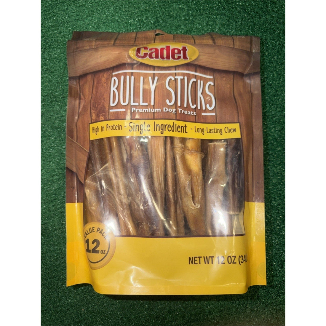 Cadet Single Ingredient Bully Sticks for Small Dogs, 12 oz