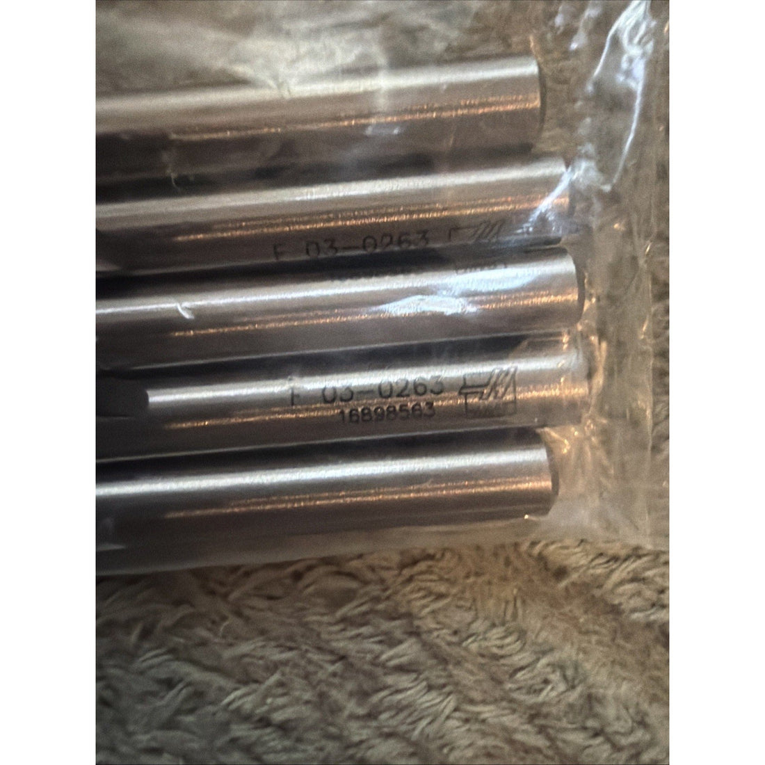 Haas Drill Bits 03-0263 TiN Coated Jobber Drills – Set of 5