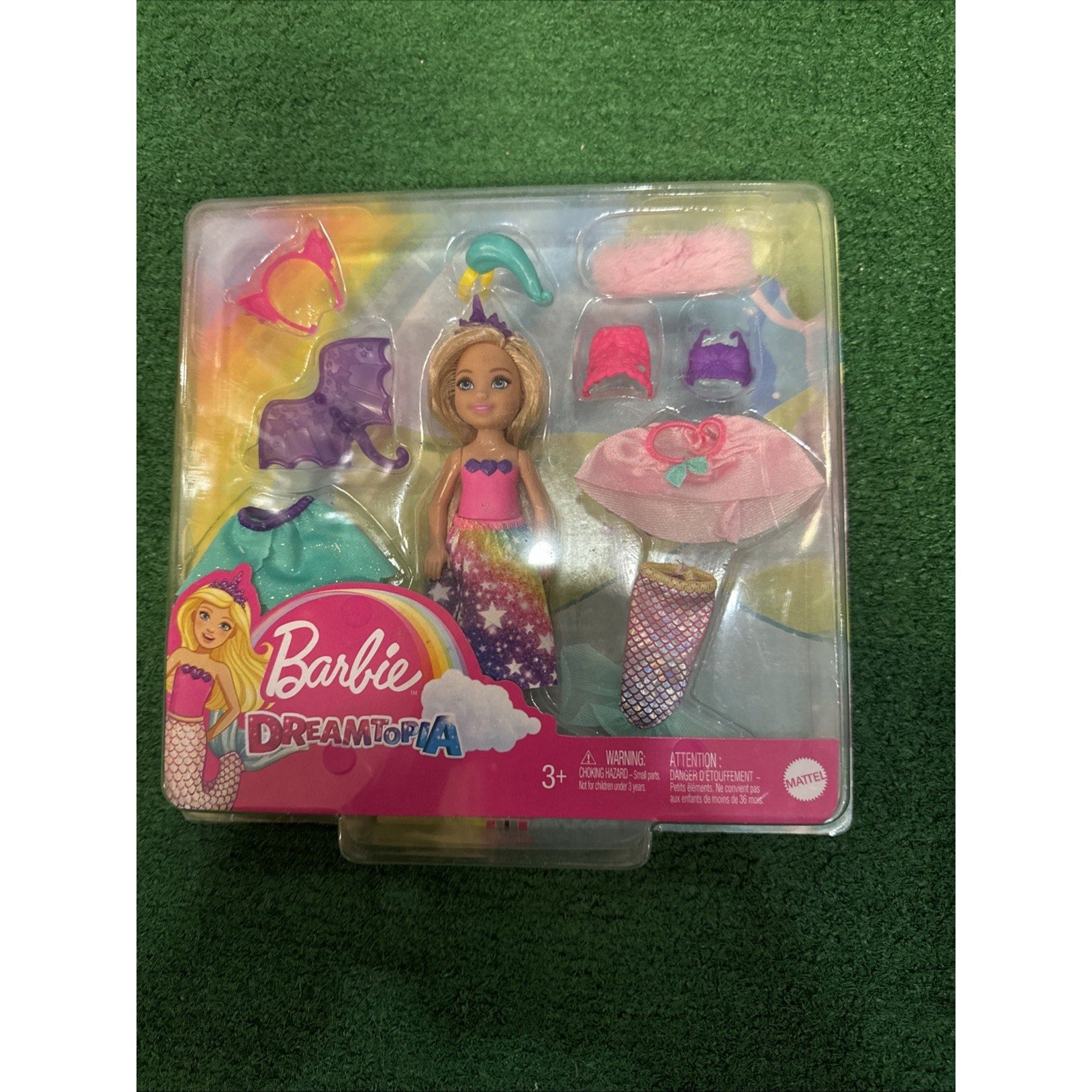 Barbie Dreamtopia Chelsea Doll Dress-Up Set (Mermaid & Princess)