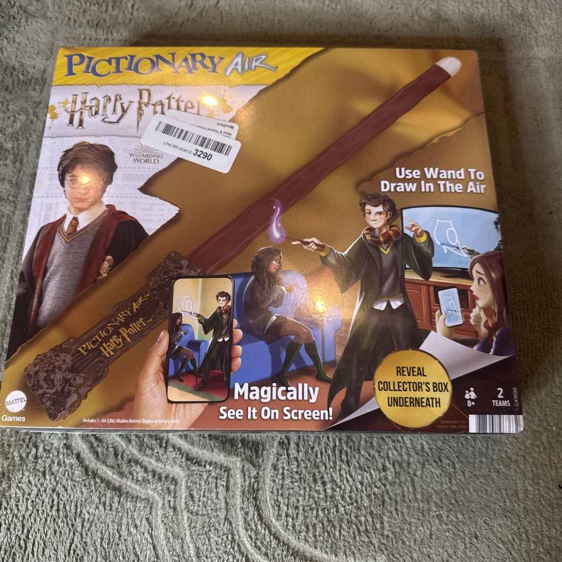 Pictionary Air Harry Potter Wizarding World Family Drawing Game