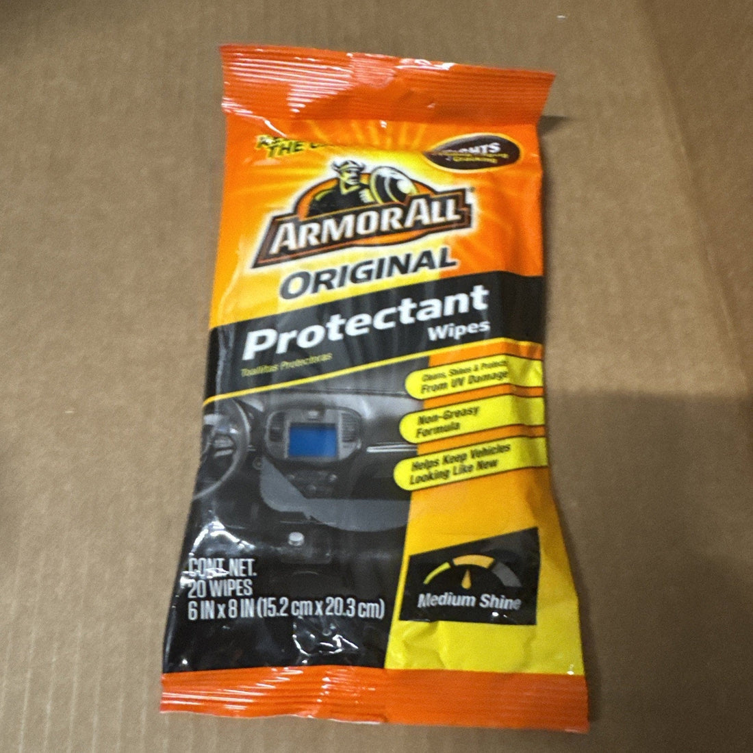 Armor All Original Protectant Wipes, 20 Count Soft Pack (AWPTF-20-1USLT)