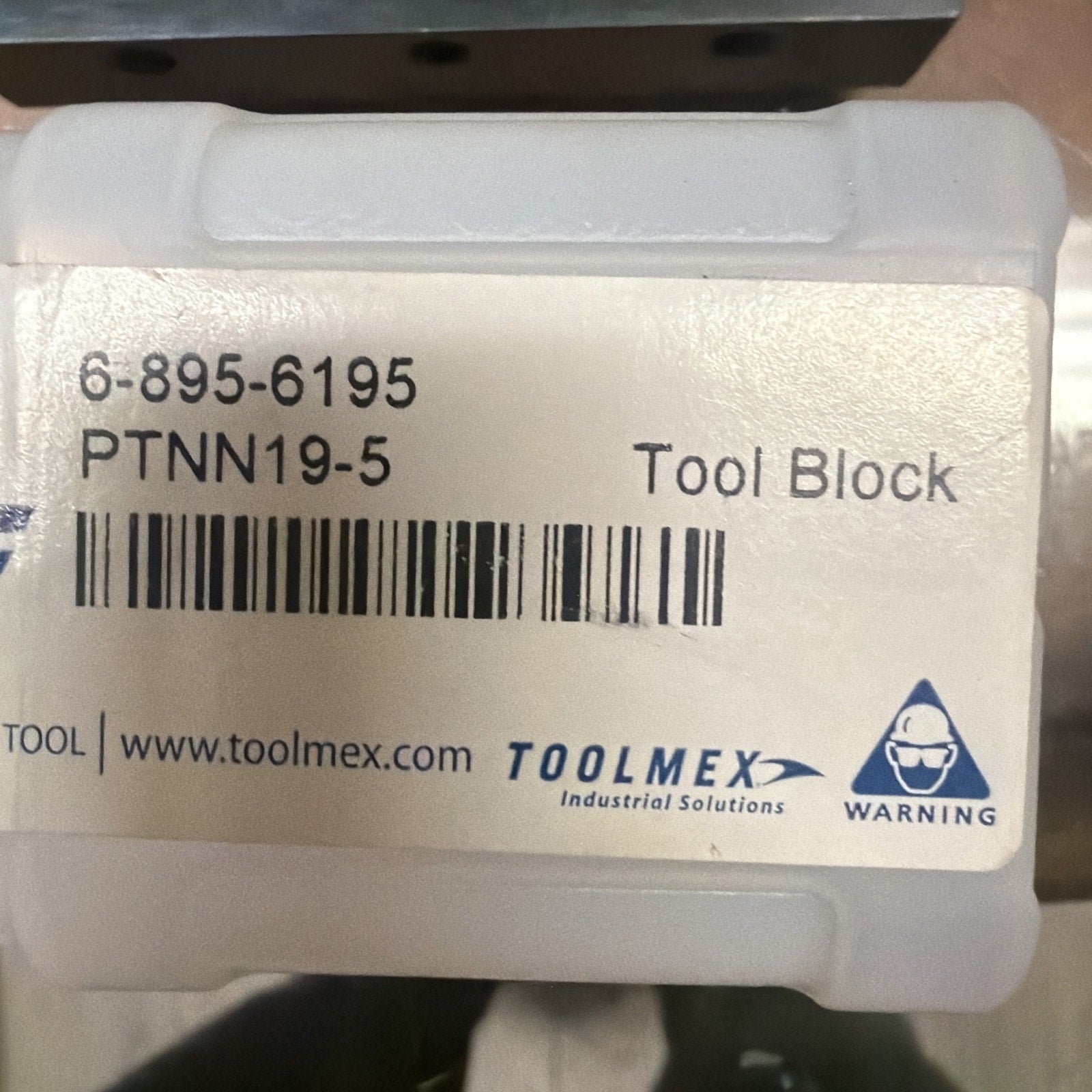 TMX PTNN19-5 Tool Block 6-895-6195 Lathe Turning Tool Holder