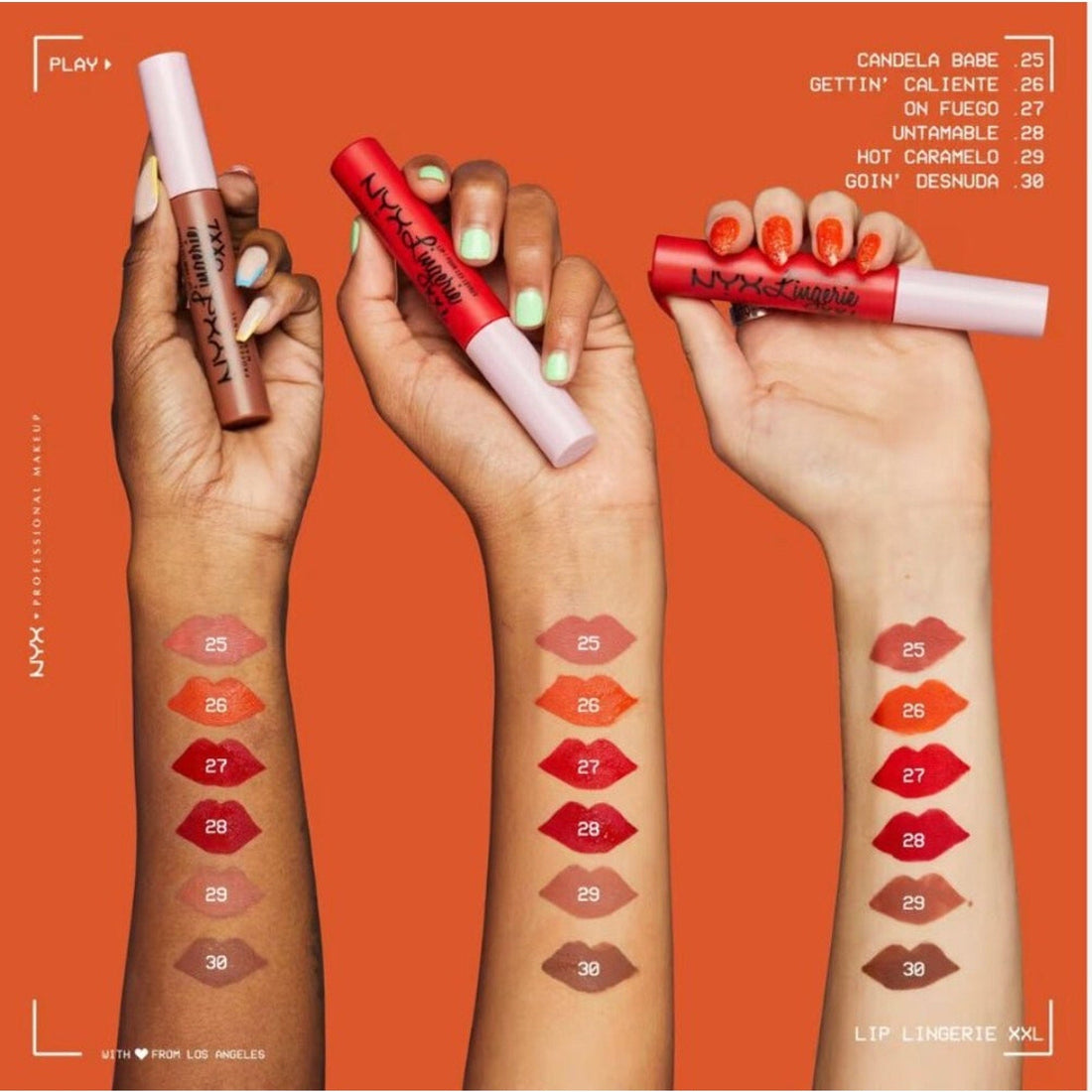 NYX Professional Makeup Lip Lingerie XXL Matte Liquid Lipstick - 29 Hot Caramelo