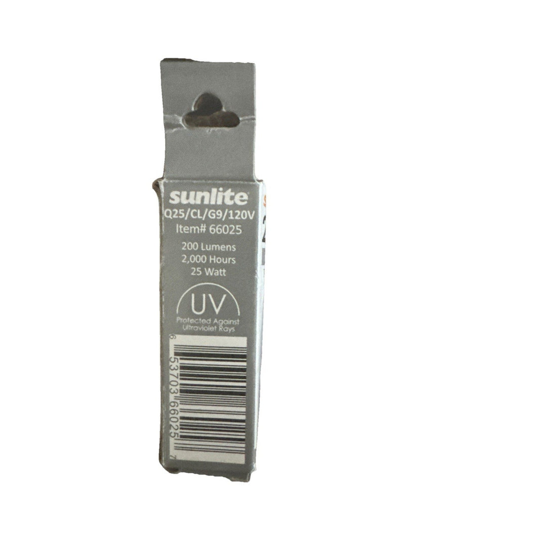 Sunlite Incand Light Bulb (03263 / Q20/CL/GY6/12V 03263-SU) 25 watt - 12 v