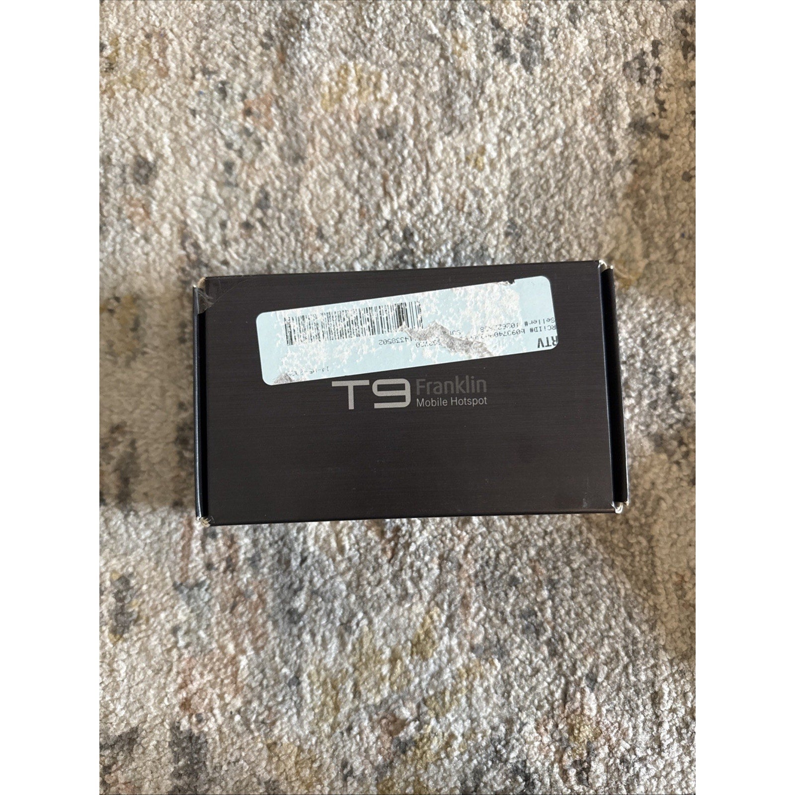 Franklin T9 4G LTE Mobile WiFi Hotspot (T-Mobile), Black
