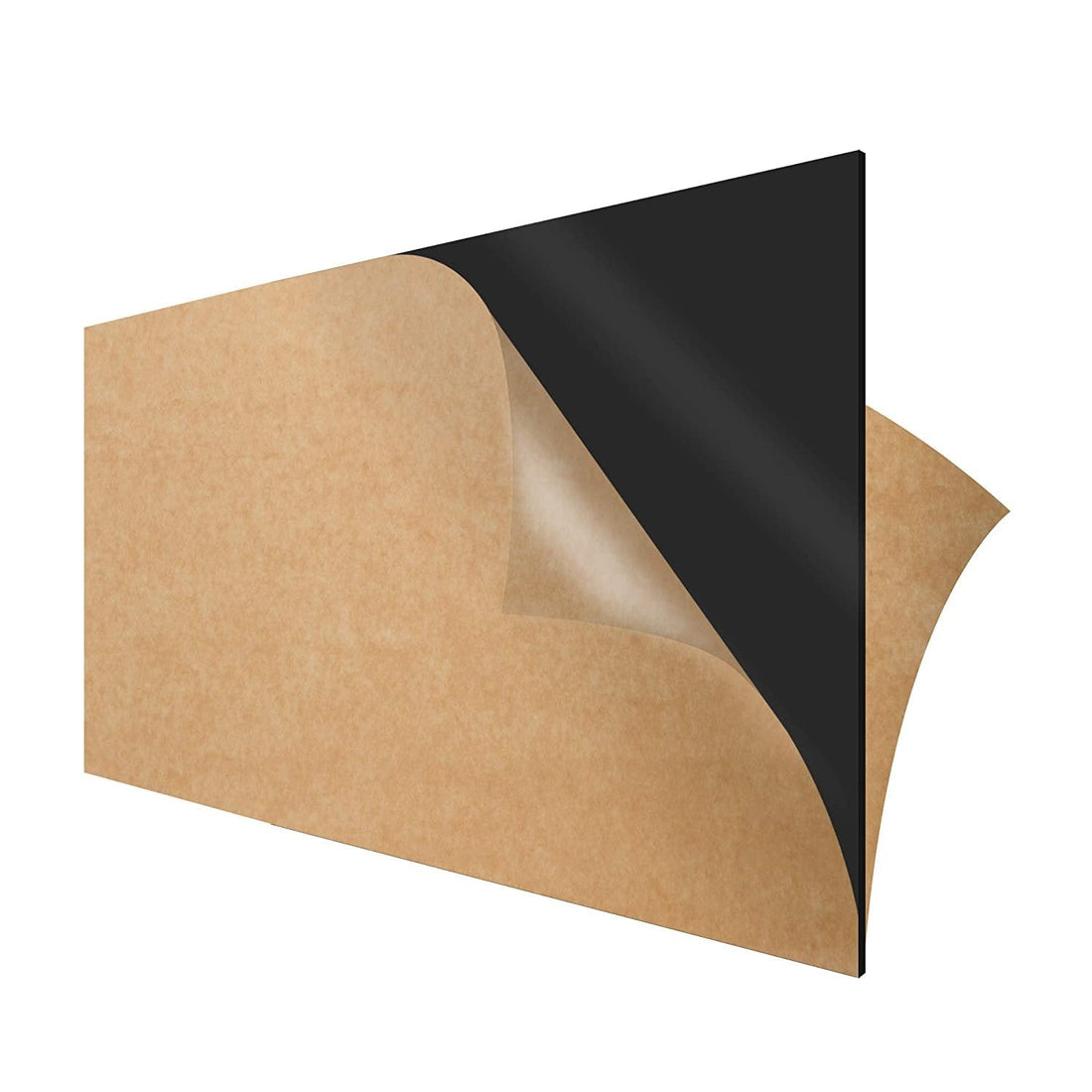 SimbaLux Acrylic Sheet Black 12" x 24" Long Panel 1/8" Thick (3mm) Plexiglass Board - New