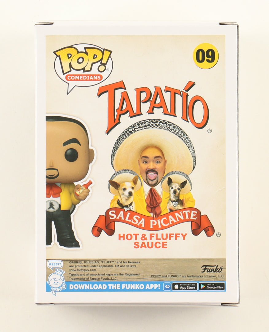 Gabriel Iglesias Signed Tapatio Fluffy Funko Pop JSA Special Edition