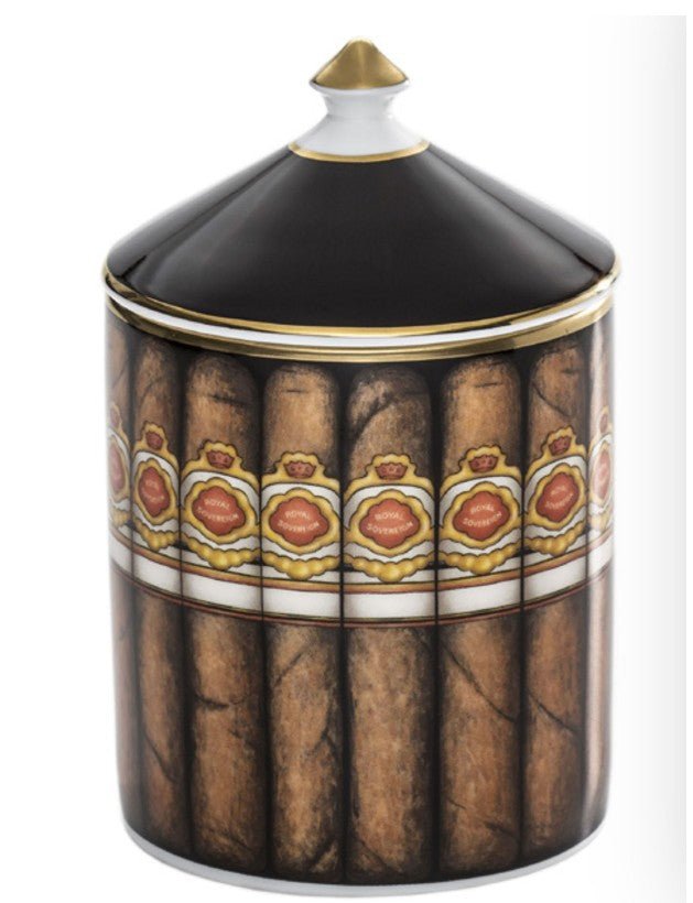 Halcyon Days Cigars Oud Imperial Lidded Candle (Cap Missing)