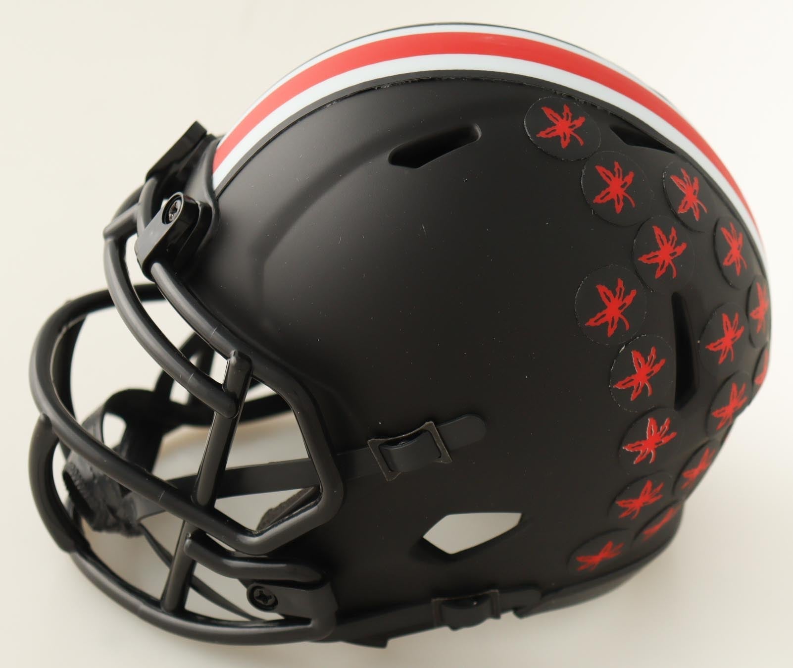 Justin Fields Signed Ohio State Buckeyes Eclipse Speed Mini Helmet Beckett