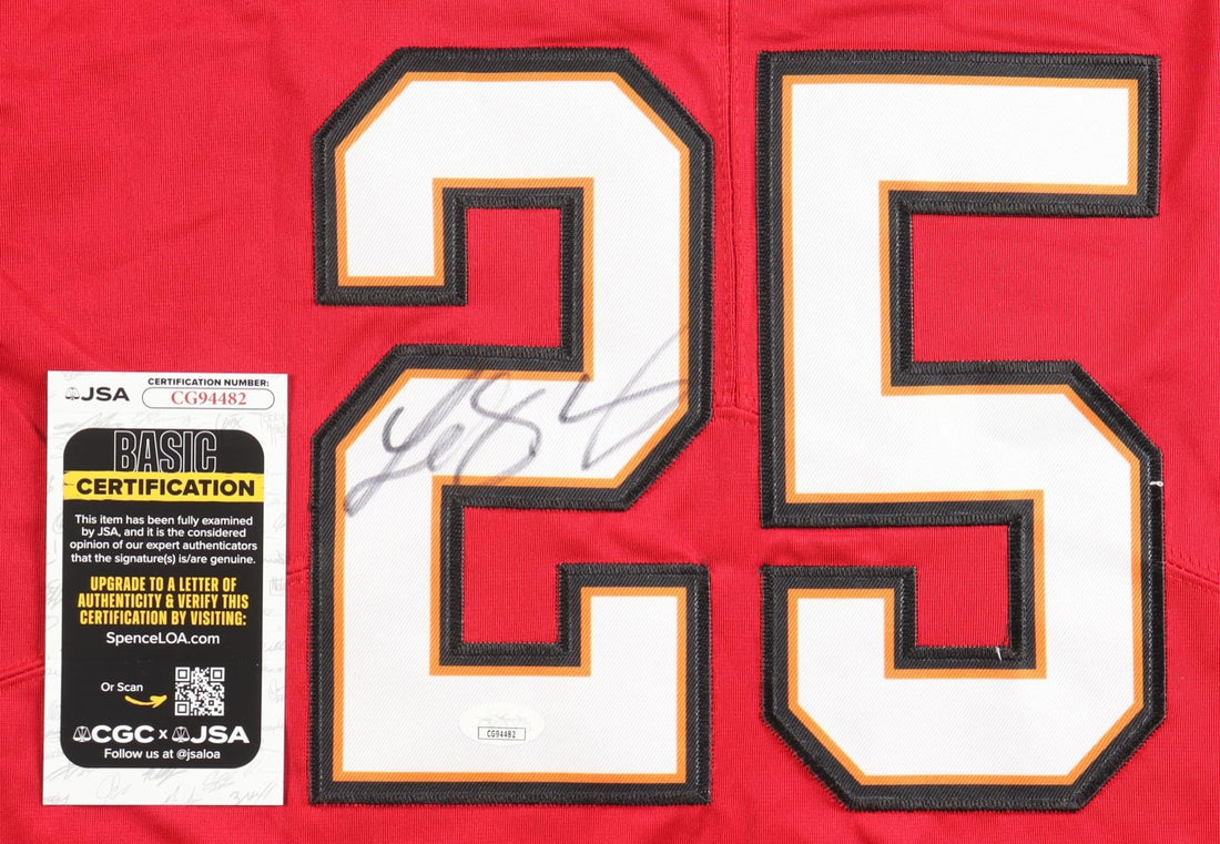 LeSean McCoy Signed Buccaneers Nike Jersey With JSA COA