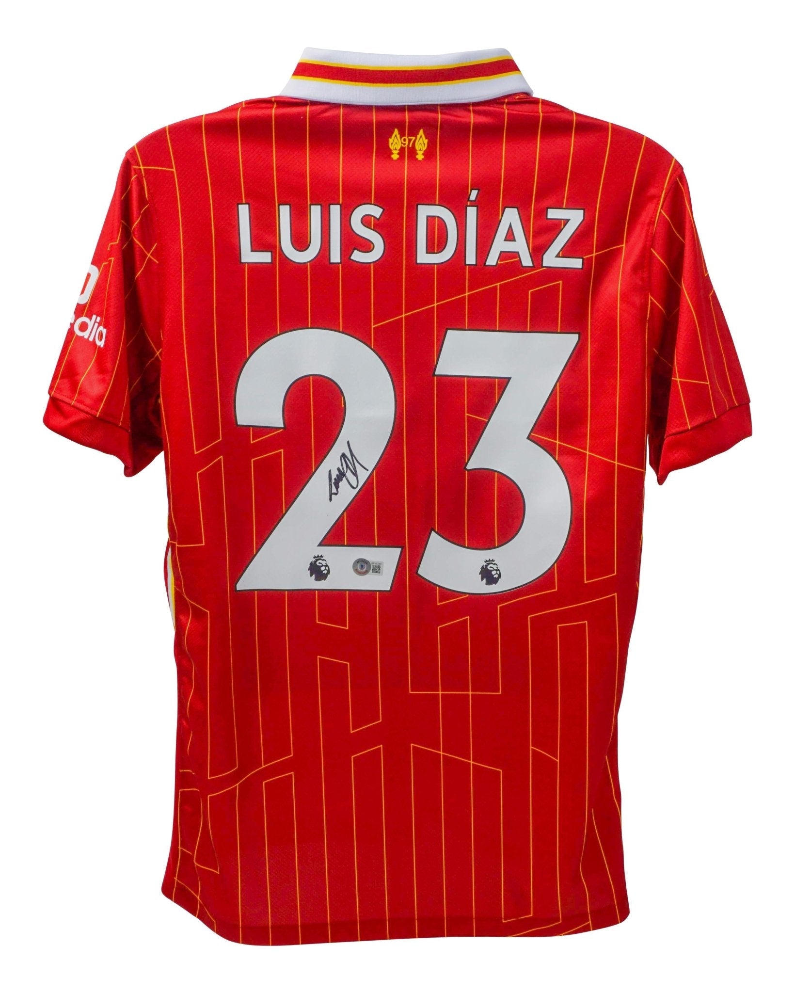 Luis Diaz Signed Liverpool Nike Authentic Jersey Beckett Hologram