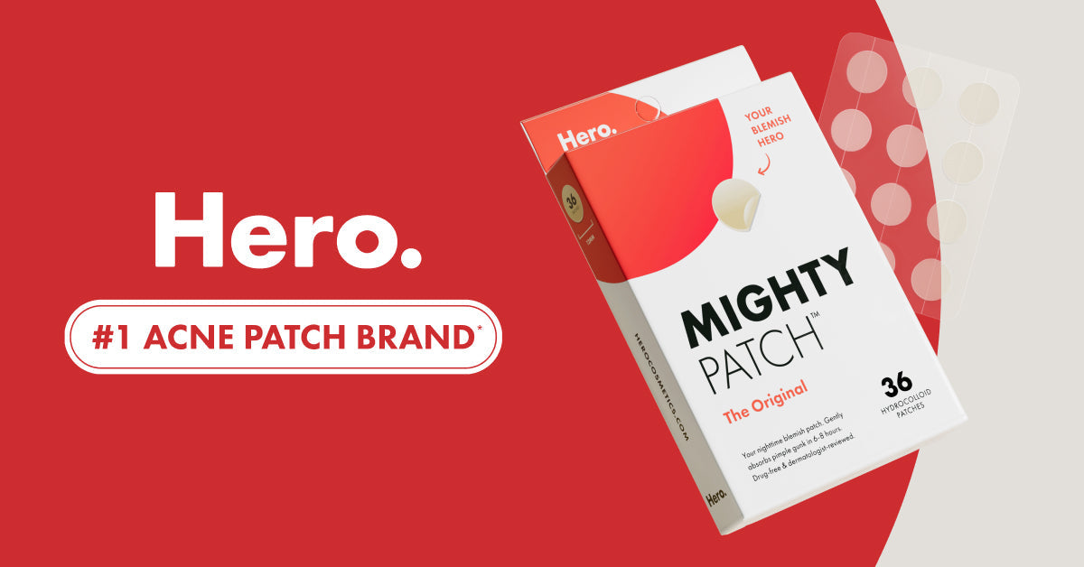 Hero Cosmetics Mighty Patch Original Acne Pimple Patches, 72 Count