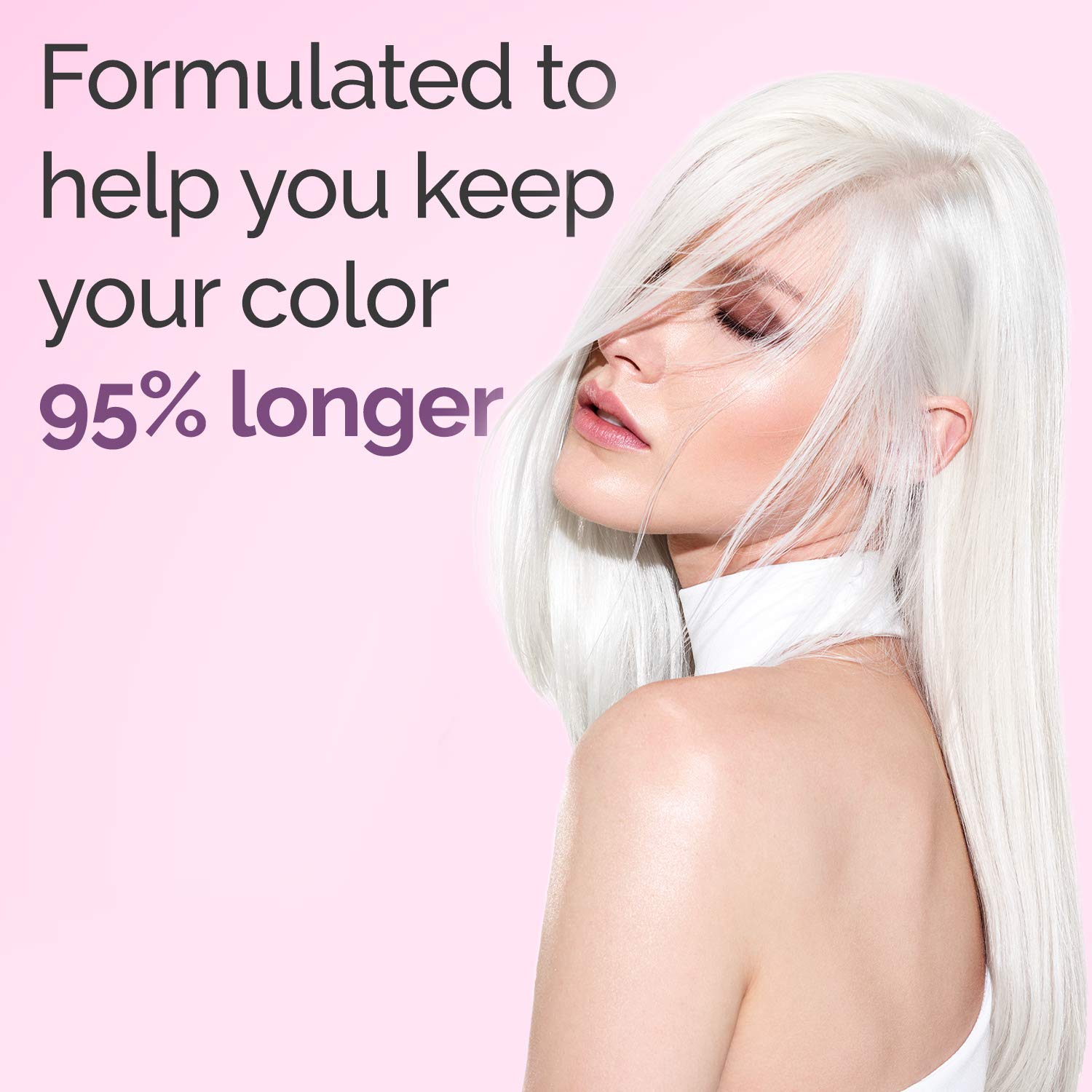 Framesi Color Lover Dynamic Blonde Conditioner, Purple Conditioner, Sulfate Free Conditioner, Color Treated Hair