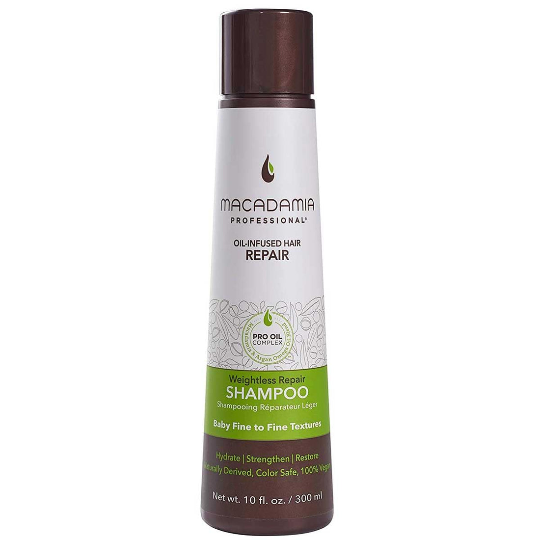 Macadamia Professional Hair Care Sulfate Paraben Free Natural Organic CrueltyFree Vegan Hair Products Weightless Hair Repair Shampoo