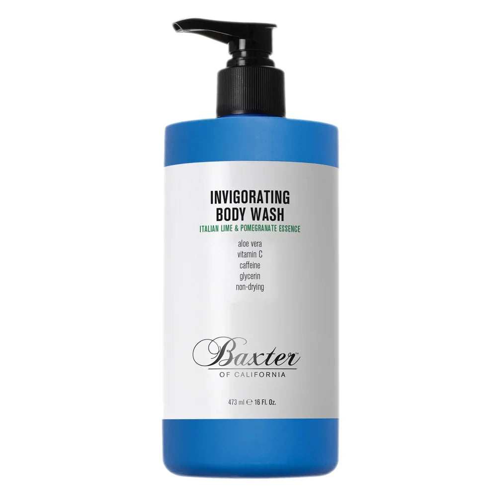 INVIGORATING BODY WASH - ITALIAN LIME & POMEGRANATE ESSENCE
