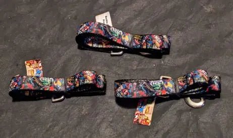 Buckle-Down Marvel Comic Snap Dog Leashes, 3-Pack (Thor, Spider-Man & More)
