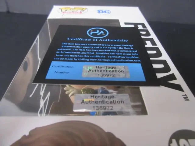 Adam Brody Signed Funko Pop Shazam! #1278 Heritage COA