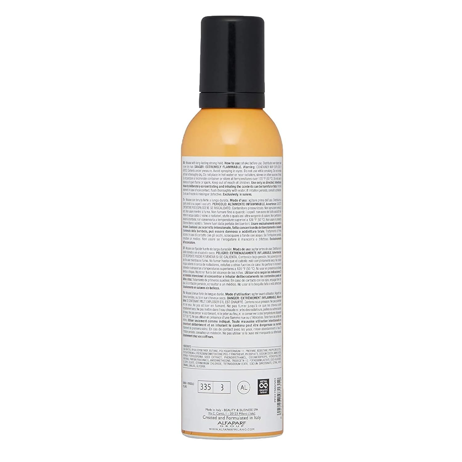 Alfaparf Milano Style Stories Firming Hair Mousse - (8.45 fl oz)