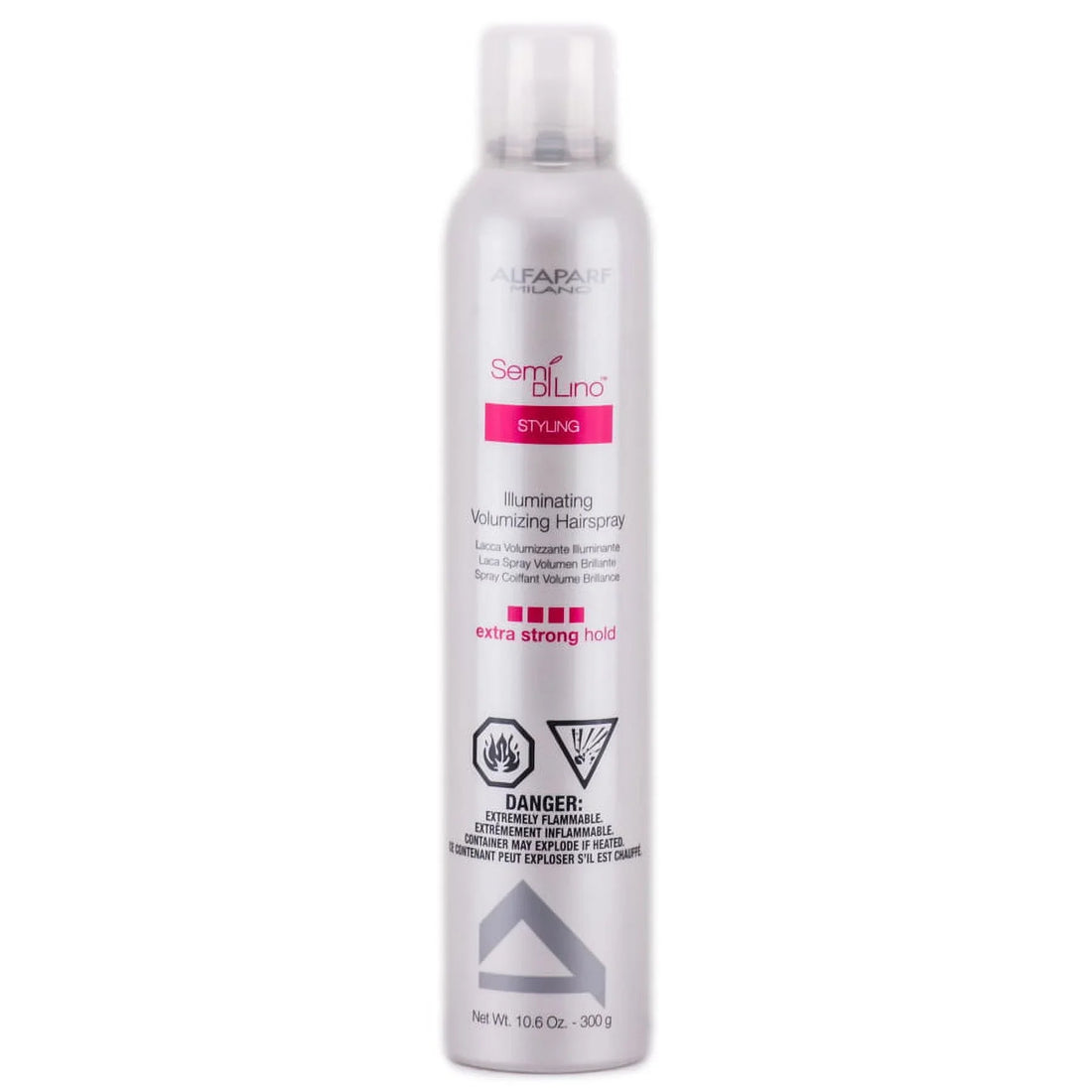 Alfaparf Semi Di Lino Extra Strong Hold Illuminating Hairspray, 10.6 Ounce
