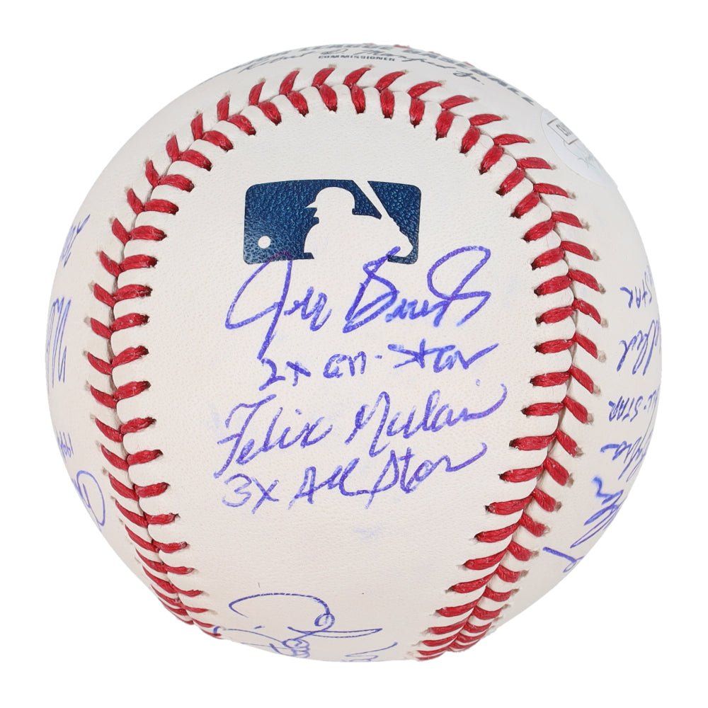 All-Star OML Baseball, 10 Signatures with Inscriptions (JSA)