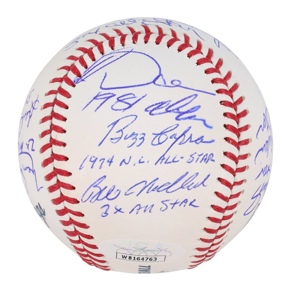 All-Star OML Baseball, 10 Signatures with Inscriptions (JSA)