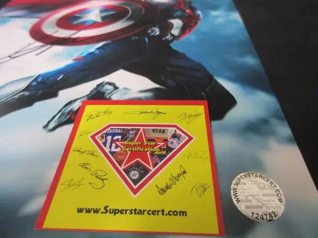 Anthony Mackie Signed Marvel 8x10 Photo (SSC COA)